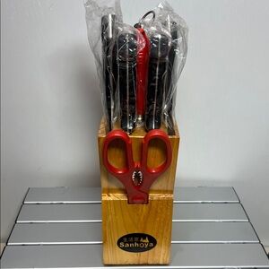 Sanhoya 7 Piece Knife Block Set